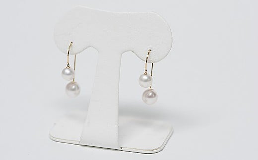 アコヤパールデザインピアス：C290-003