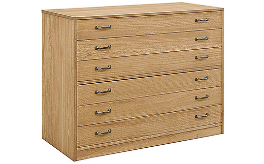 桐たんす トランク6段：C167-003