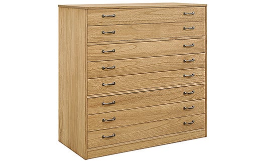 桐たんす トランク8段：C197-003