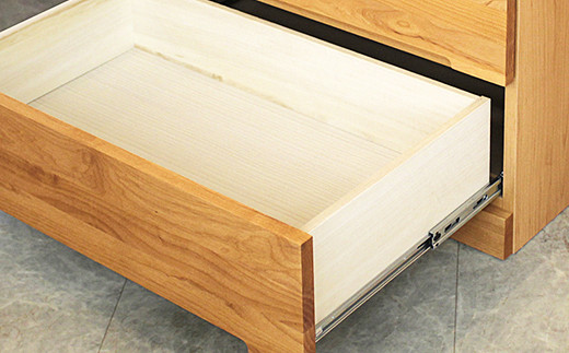 80HCBR 無垢材を使用したチェスト【諸富家具】：C173-006