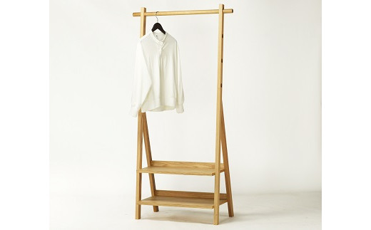 コルンピオ 80ワードローブ Oak【諸富家具】：C247-007