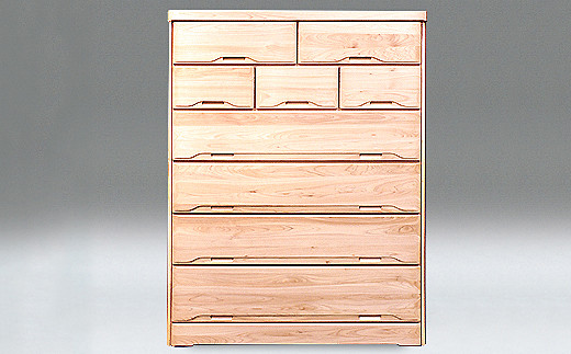 105-6箪笥 ヒノキ【諸富家具】：C250-020