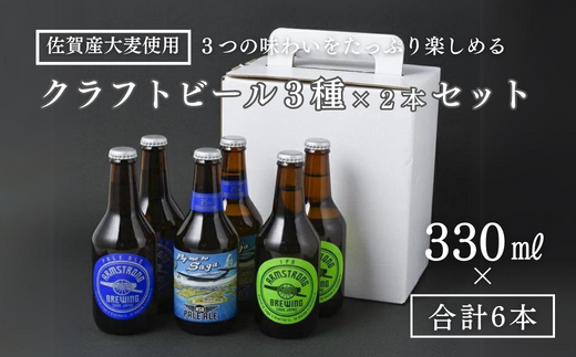 〈アームストロング〉クラフトビール6本セット：B205-001