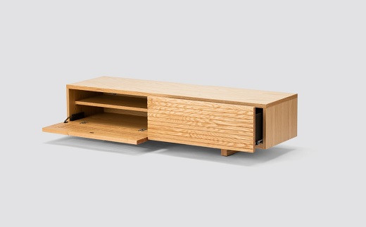 セルカ150TVスタンド Oak【諸富家具】：C468-003