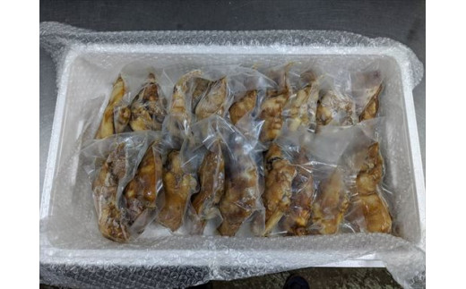 煮込み豚足 18個入り 湯煎で10分簡単調理！ 焼いて食べても美味しい！「irodoriからつ 四季の返礼品」