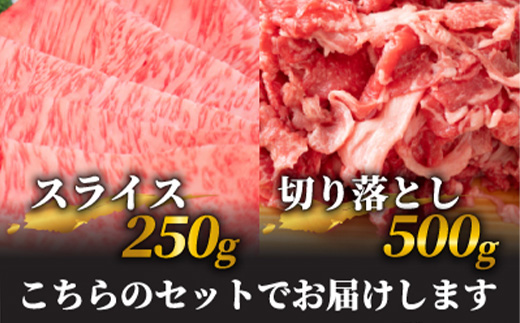 訳アリ！艶さし！佐賀牛しゃぶしゃぶすき焼き750gセット 牛肉 スライス 切り落とし「2024年 令和6年」