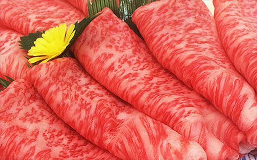 佐賀牛雌牛のロース薄切り 600g すき焼き しゃぶしゃぶ ギフト 「2024年 令和6年」