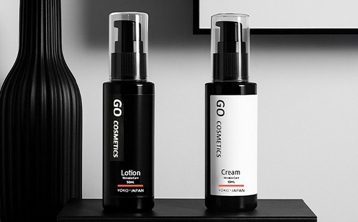 GO コスメティクス クリーム 50g×2本 薬用クリーム リンクルクリーム スキンケア 乾燥 保湿 メンズコスメ