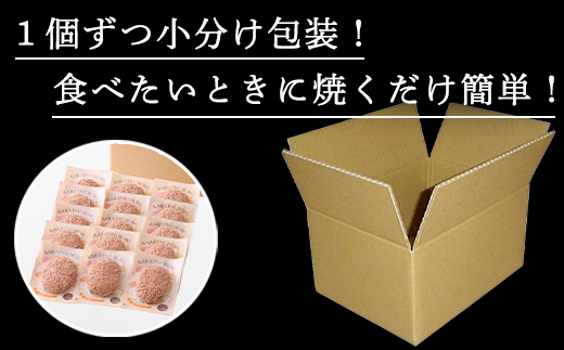 【3月中発送】1957年創業 特上ハンバーグ 140g×15個(合計2.1kg) 「唐津バーグ」商標登録済!! 冷凍真空パック 惣菜