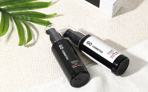 GO ã³ã¹ã¡ãã£ã¯ã¹ 2ç¹ã»ãã (ããŒã·ã§ã³ 50mlïŒã¯ãªãŒã 50g) åç²§å ã»ãã ã¹ãã³ã±ã¢ ä¹Ÿç¥ ä¿æ¹¿ åºç€åç²§å ã¡ã³ãºã³ã¹ã¡