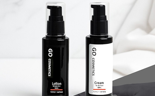 GO コスメティクス クリーム 50g×2本 薬用クリーム リンクルクリーム スキンケア 乾燥 保湿 メンズコスメ