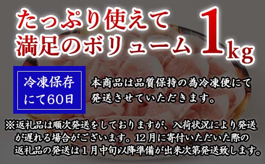 肥前さくらポークローススライス 200g×５パック(合計1kg) 豚肉 生姜焼き しゃぶしゃぶ ギフト 冷凍 (鮮度へのこだわり工夫あり！)