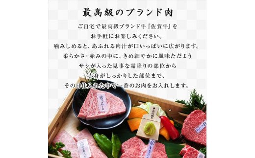 【8月中の発送】佐賀牛希少部位100g×6種類(合計600g) にくのともる厳選 焼肉用 A5～A4等級 食べ比べ ギフト キャンプ「2024年 令和6年」