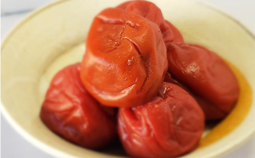 唐津市七山南高梅 減塩しそ梅 (500g×1) 梅干し うめぼし うめ しそ ご飯のお供 ＃irodoriからつ四季の返礼品