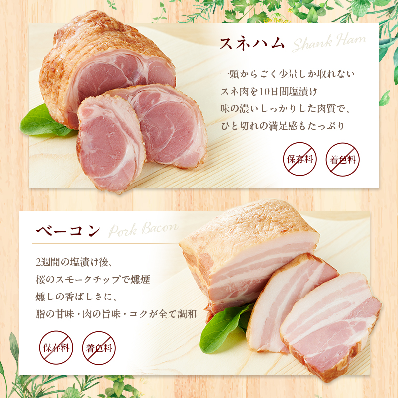 スローライフ工房ふるさとセットB お肉 ハム ソーセージ 