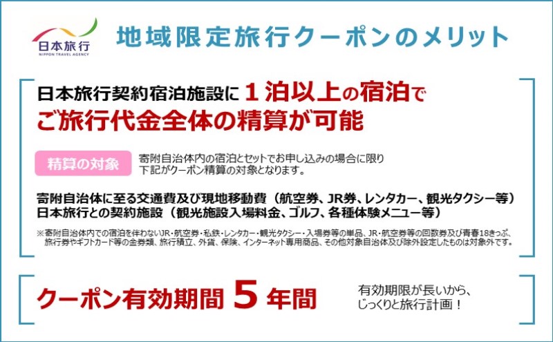 日本旅行 佐賀県鳥栖市地域限定旅行クーポン【60，000円分】 