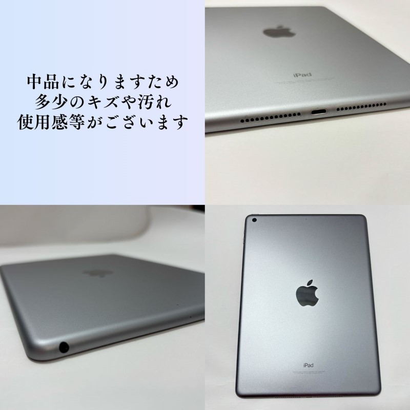 iPad 第6世代 128GB Cellular+Wi-Fiモデル シルバー 中古 アイパッド