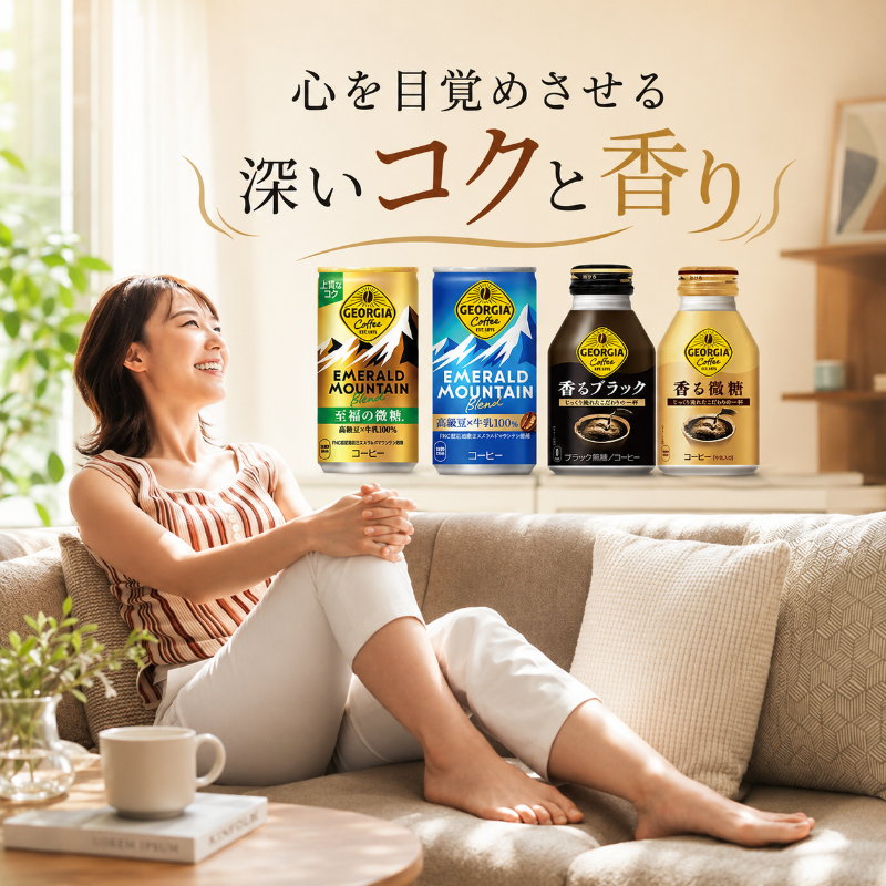 ジョージア 香る微糖 ボトル缶 260ml 1ケース 24本  缶コーヒー 珈琲 飲料 