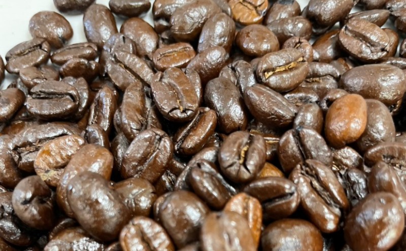 【厳選2種】ビター飲み比べセット・自家焙煎コーヒー（ハーフサイズ豆）(ブラジル125g、コロンビア120g) 珈琲