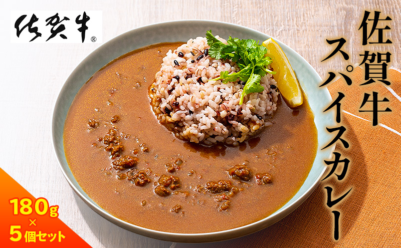 カレー 佐賀牛スパイスカレー5個セット レトルト 惣菜 牛 牛肉