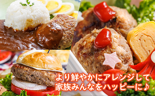 佐賀牛入り ハンバーグ 親子セット 100g×7個 150g×5個 _b-477