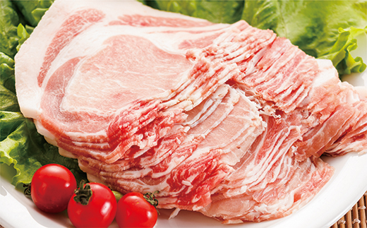 老舗の極みハンバーグと肥前さくらポーク 豚ロースしゃぶしゃぶセット _b-136