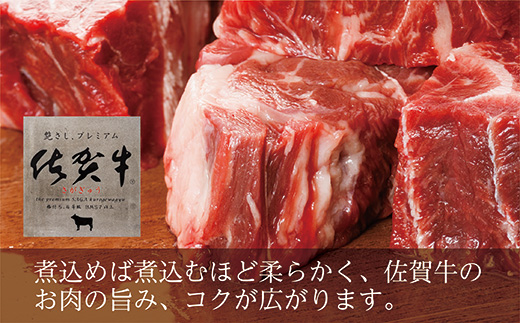 佐賀牛の旨味たっぷり 煮込み用角切り肉 400g×2パック _b-222