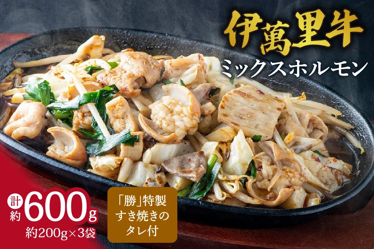 伊万里牛ミックスホルモン 約600g ホルモンたれ付 007-J1761