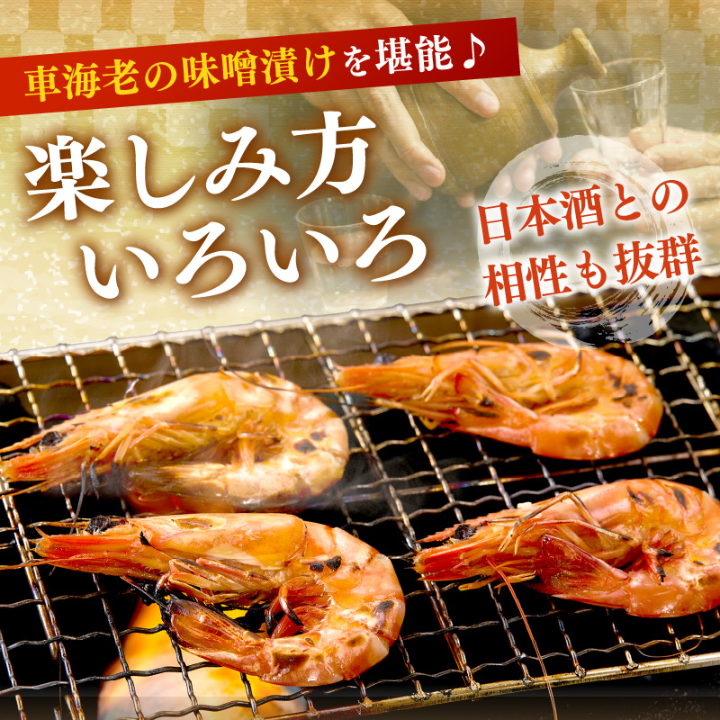 訳あり 夏海老のみそ漬け（食べやすいサイズ 車海老の味噌漬け） 010-C168