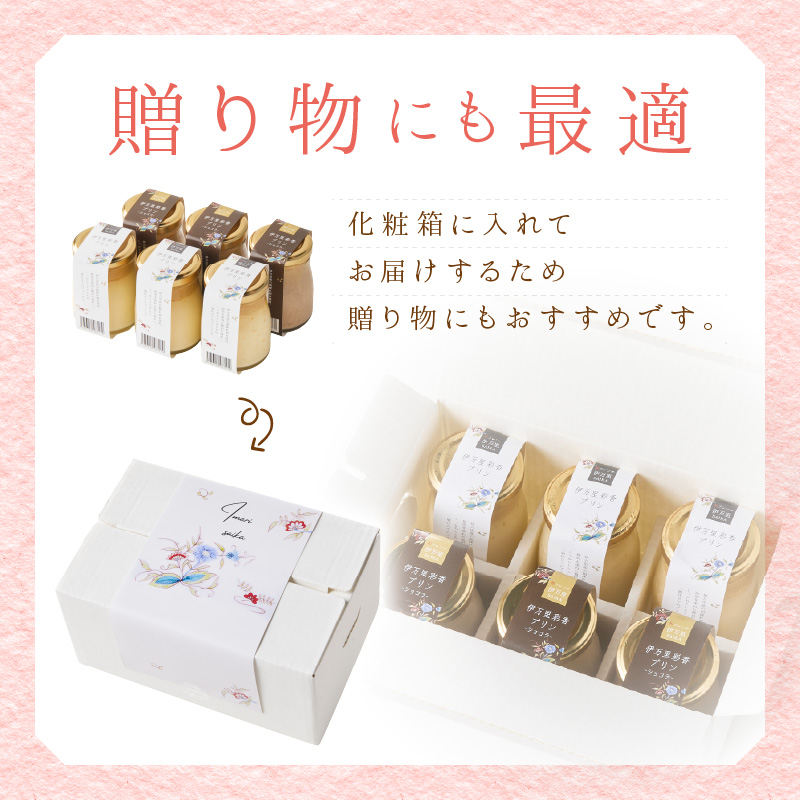 伊万里彩香プリン／ノーマル×3／ショコラ×3 015-F222