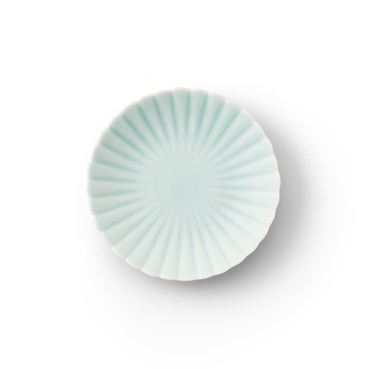 【伊万里焼】モイスト 菊割4寸皿 028-H1161