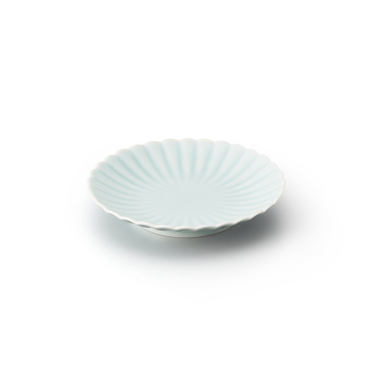 【伊万里焼】モイスト 菊割4寸皿 028-H1161