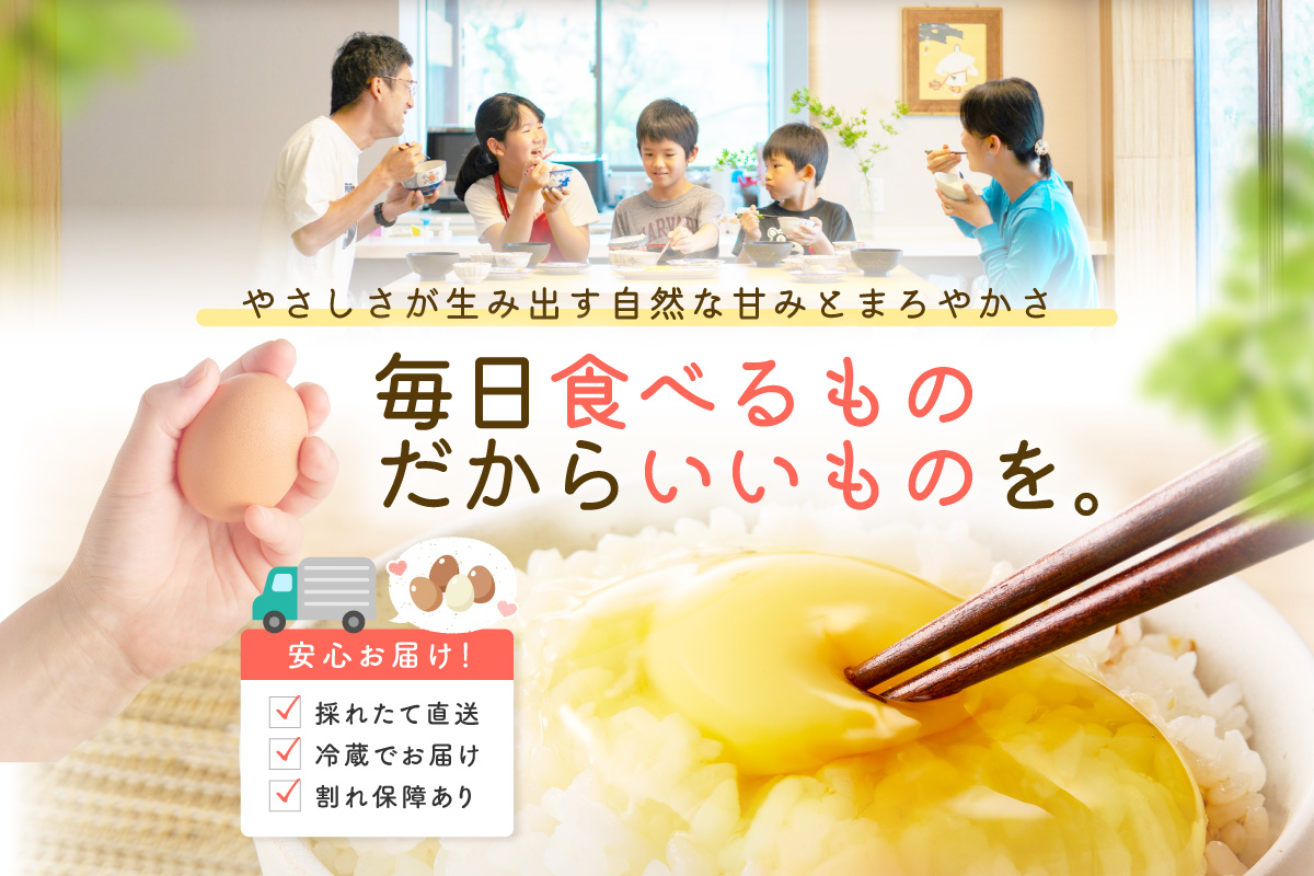 平飼いで のびのび養鶏！ばあちゃんの昔たまご（計60個）平飼い卵 割れ保証あり 129-B613