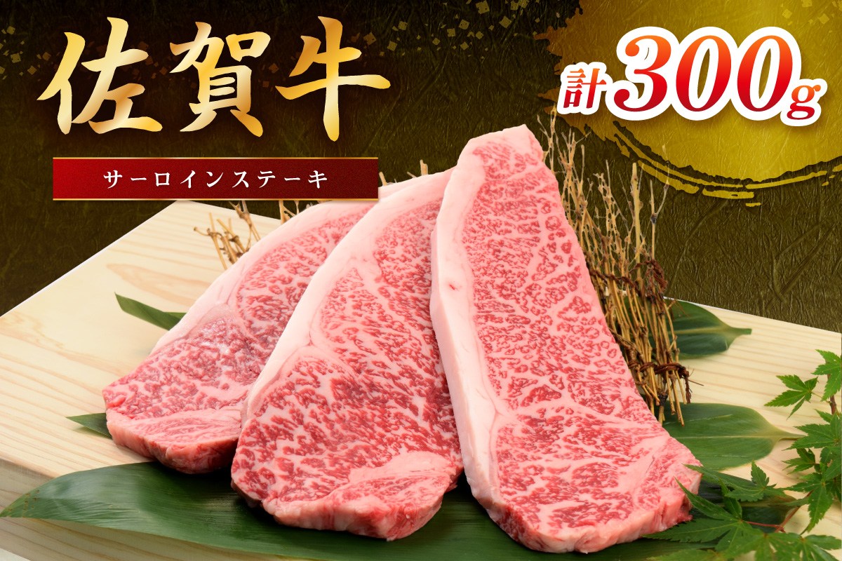 佐賀牛 サーロインステーキ 300g 149-J1802