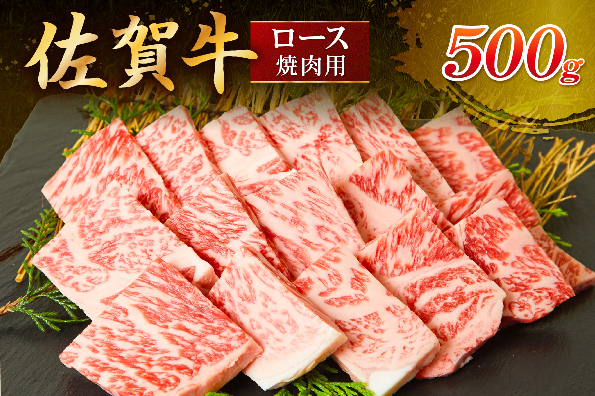 佐賀牛 ロース 焼肉用 500g 149-J823