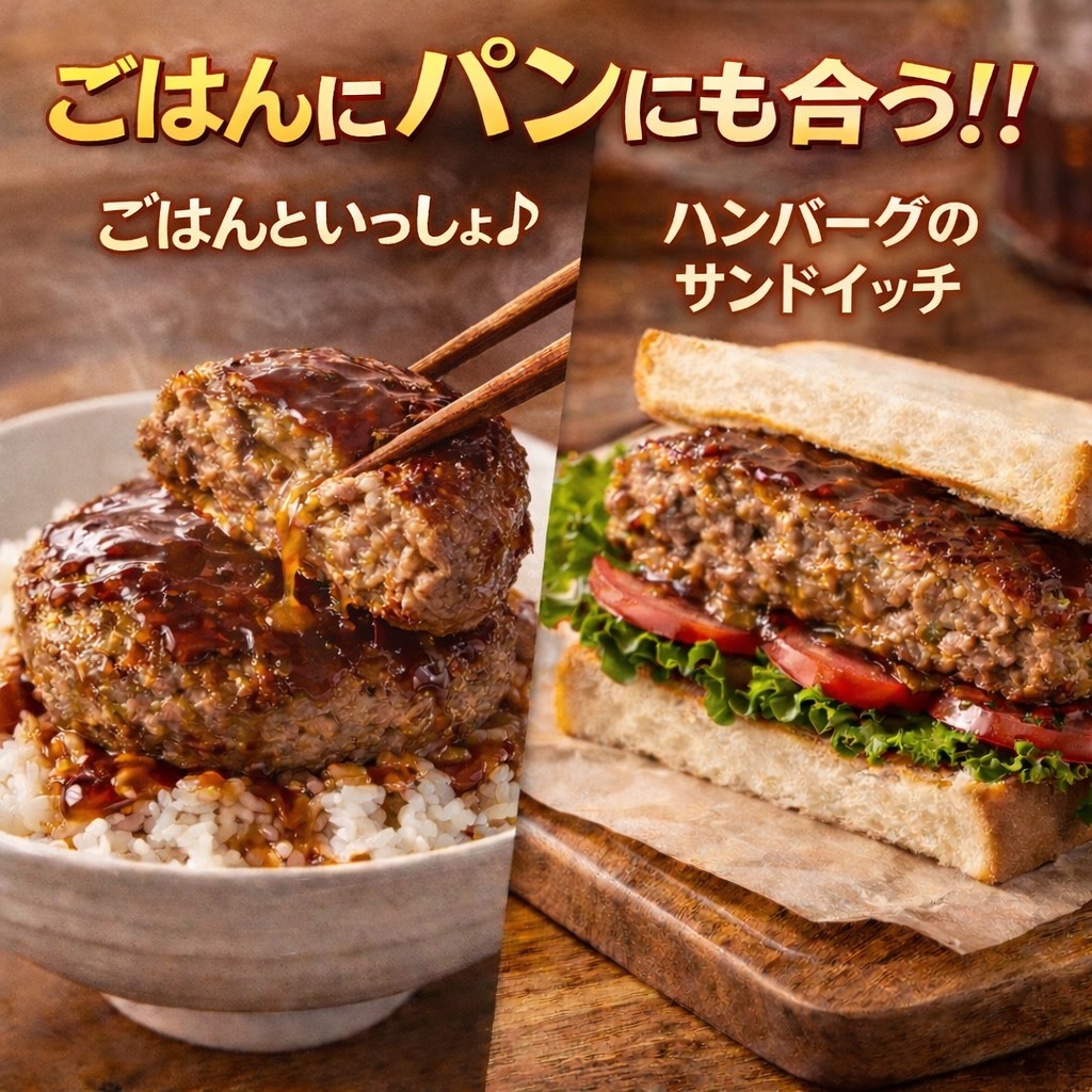 佐賀牛100％ お肉屋さんの手ごね ジューシー 生ハンバーグ　180g×10個 188-J1992