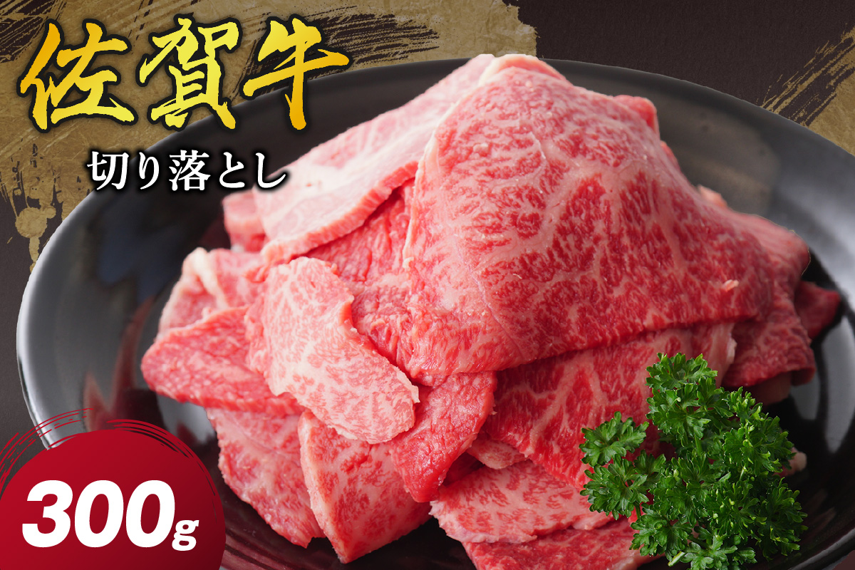佐賀牛 切り落とし 300g 206-J1653
