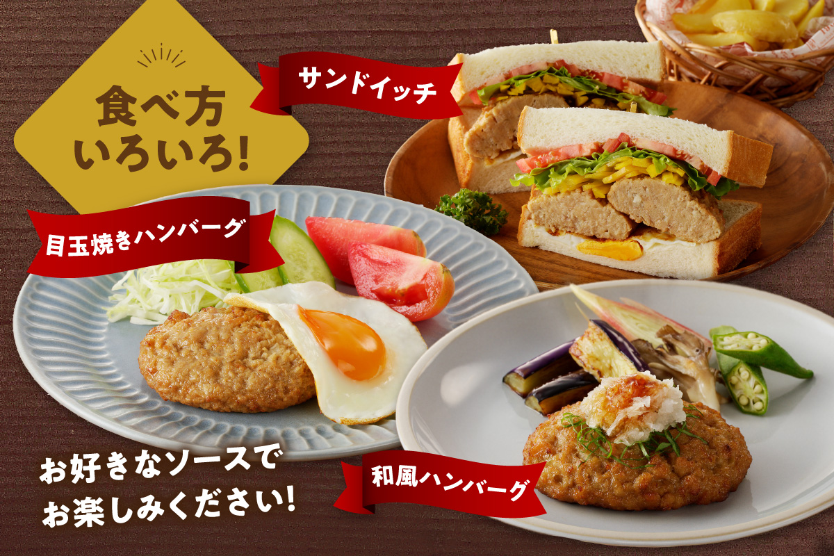 【伊万里牛100％使用】 伊万里牛 ハンバーグ 約70g×6個 計約420g 真空・個包装 183-J1116