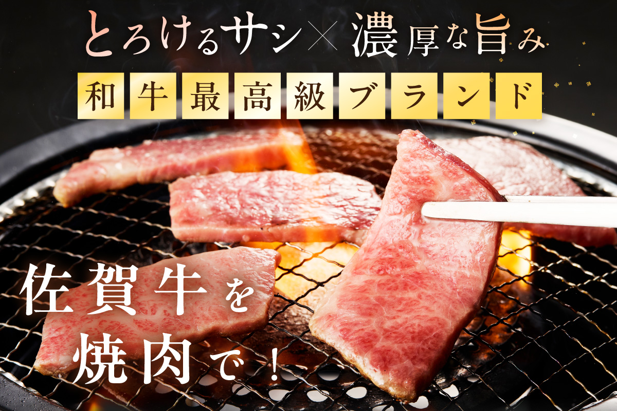 佐賀牛カルビ焼肉 400g A4等級以上 203-J1839