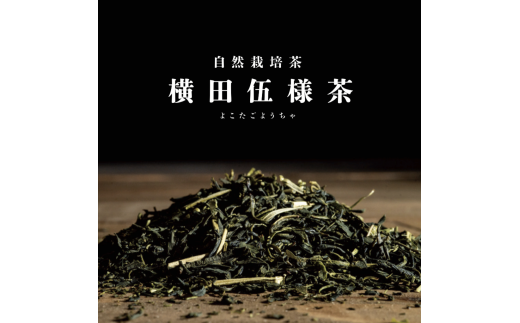 自然栽培茶『横田伍様茶』昔煎茶 A025