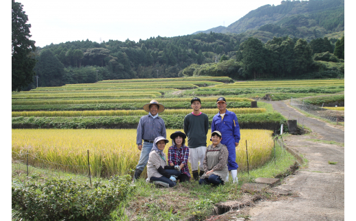 安心・安全の特別栽培米 棚田米「福の米」5kg×全12回 定期便 B328