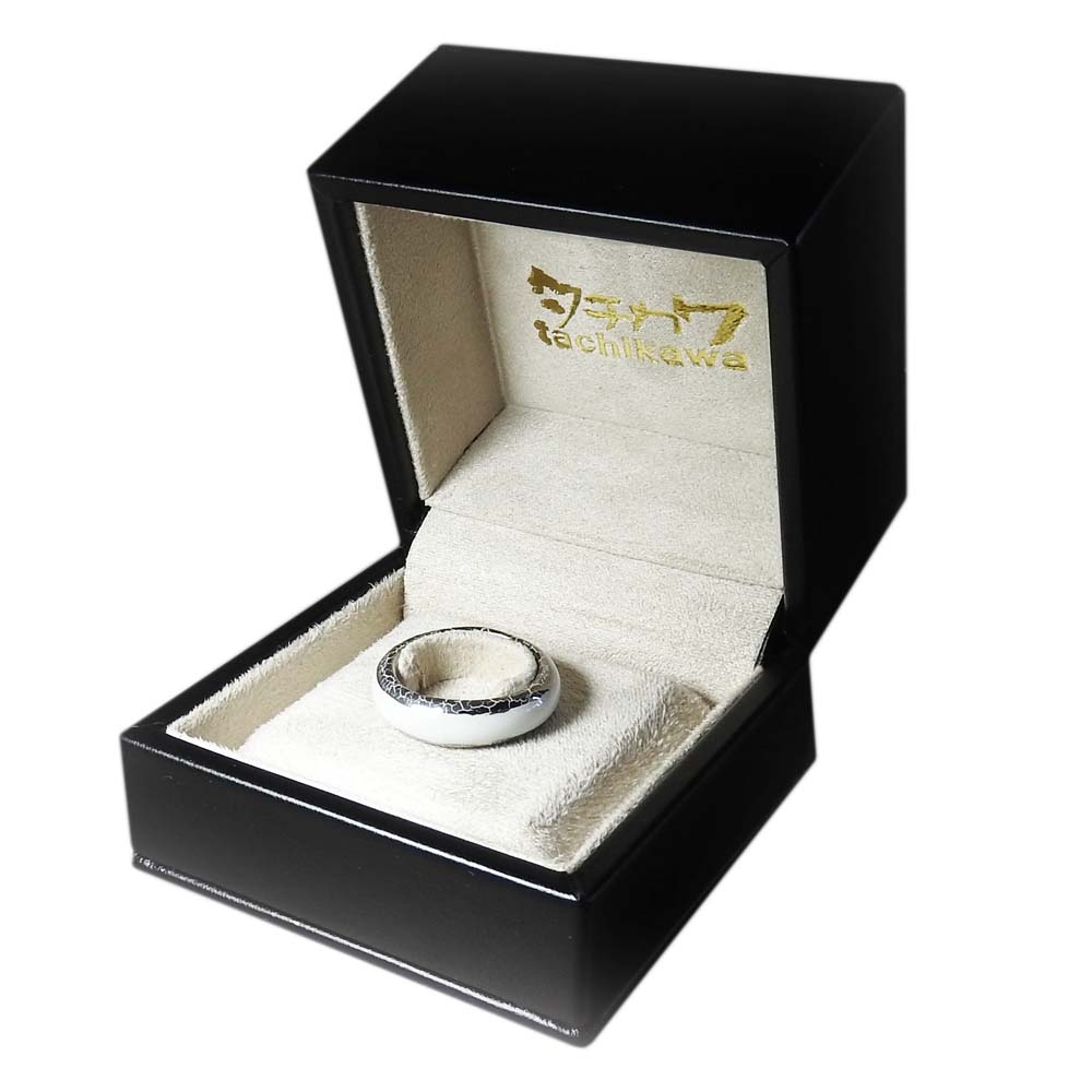 伊万里焼強化磁器指輪（白磁） 029-H1015