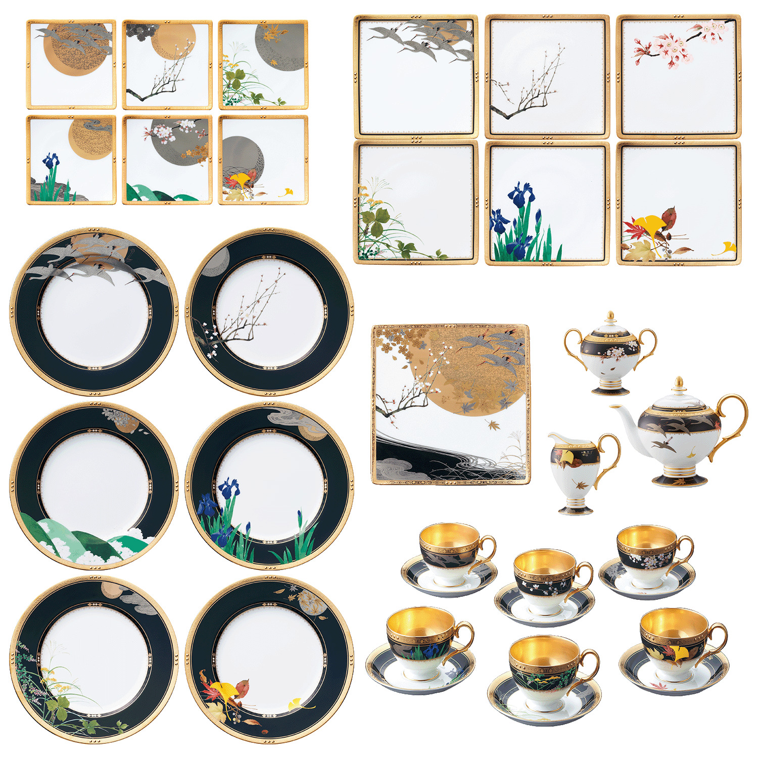 四季彩舞曲36PCセット 058-H1261