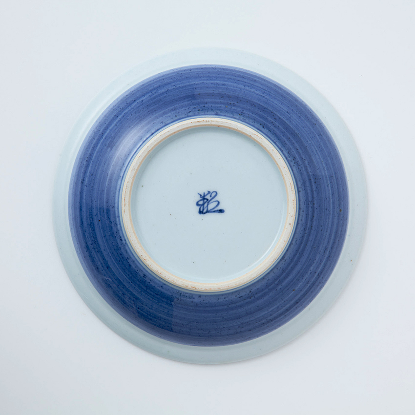 伊万里陶苑 嬉草紋深皿 070-H968