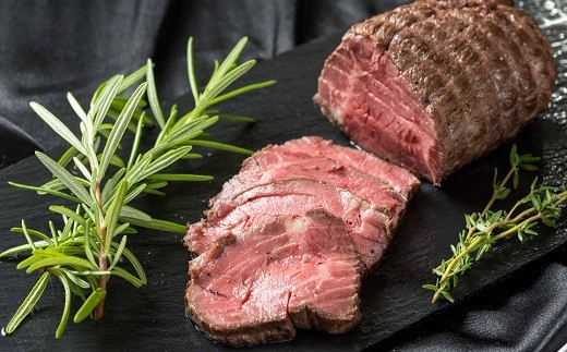 佐賀牛カルビ焼肉440g×2パック、佐賀牛ローストビーフ500g 092-J913