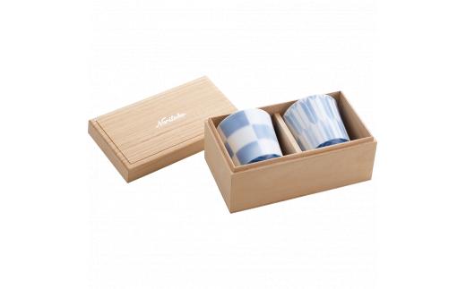 アテハカ コレクションタンブラーペアセット（市松・矢絣） 058-H1042