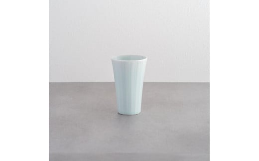 青白磁十草フリーコップ 023-H995