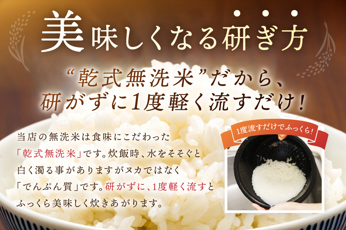 【10月下旬から順次発送】 令和6年産 【定期便】《無洗米》 ひのひかり ５kg×３回　B691