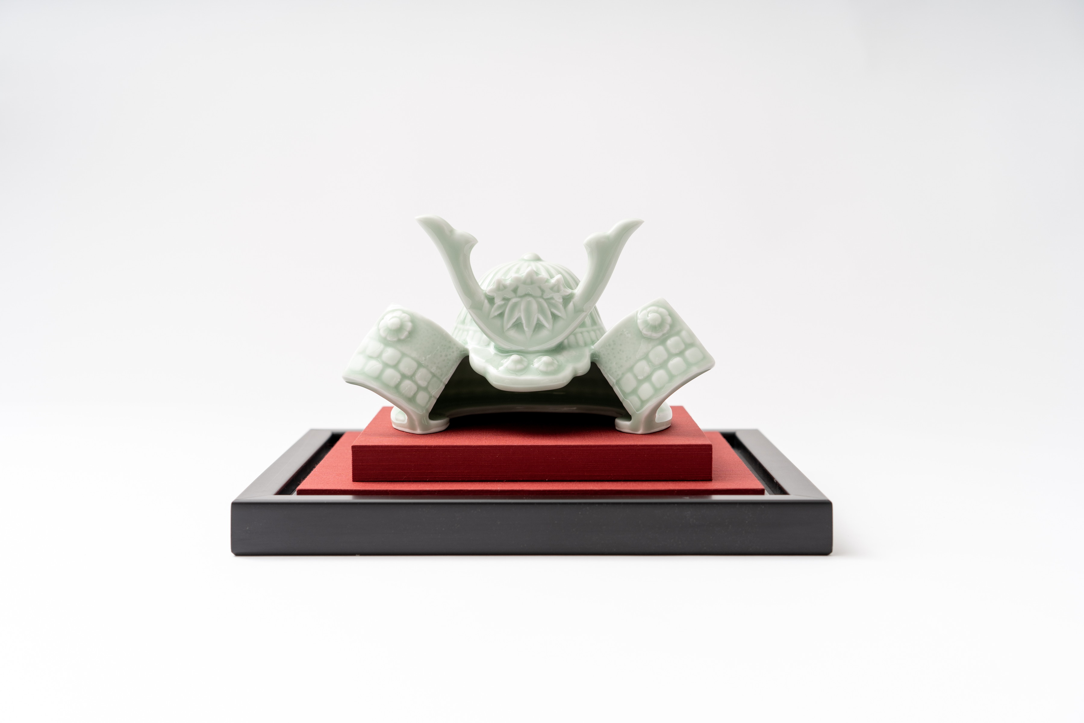 青磁 兜飾り（大） 023-H1056