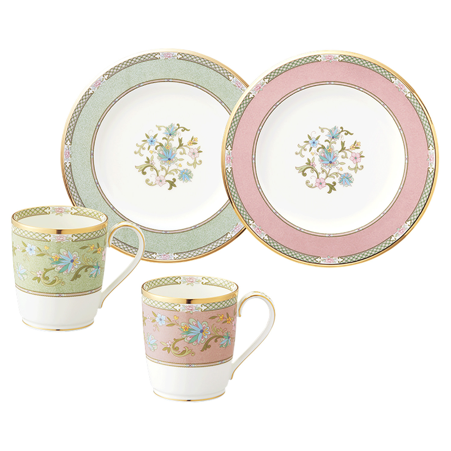 ヨシノ モーニングペア（グリーン・ピンク） 058-H1123